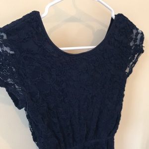 Ruby&Bloom Navy lace dress